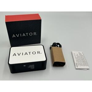 Aviator Bluetooth Speaker Sound Machine Black White Small New in Box